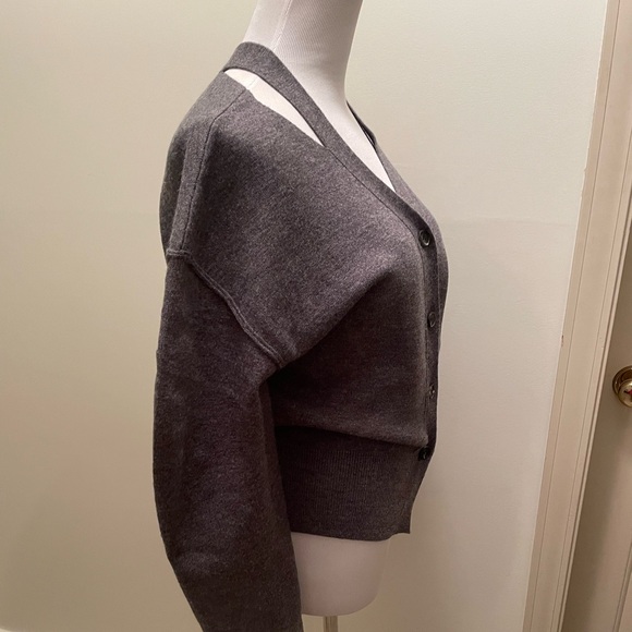 Korean Brand: Atelier Nain cut out cardigan - Picture 6 of 12